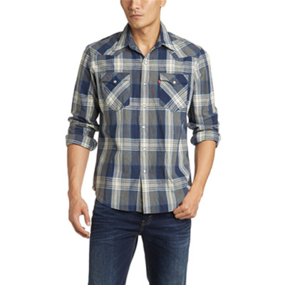 秋季新品！李维斯L/S Shirt男式标准长袖衬衫65816-0119