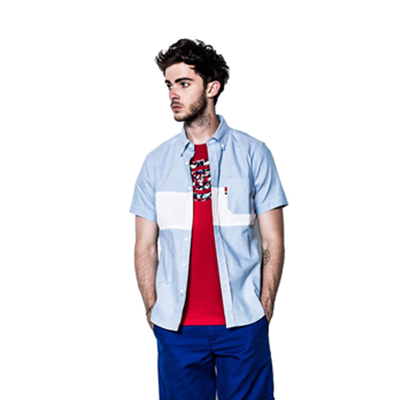 好价！Dickies 男式 涤棉牛津纺短袖衬衫 152M20WD10