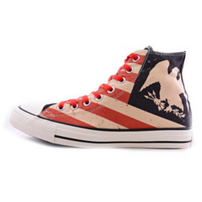 历史好价！CONVERSE All Star 条纹美国鹰 145507C