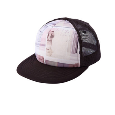 潮人必备！Quiksilver中性款网眼棒球帽22-1414