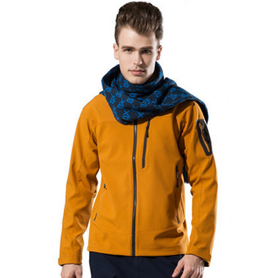 复合面料！Discovery男式秋冬抓绒软壳外套