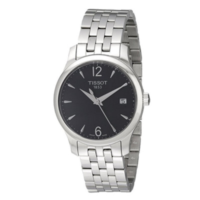 金属光泽！天梭Tissot T0632101105700女款不锈钢手表