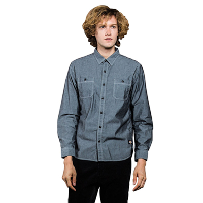 历史好价！Dickies 男式 长袖休闲衬衫 143M20WD27