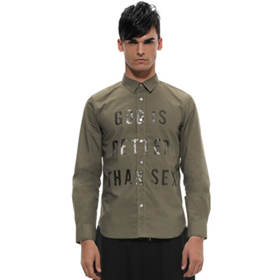 秋季好货！Trendiano男式长袖衬衫3121011840520