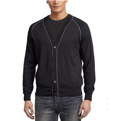 时尚舒适！埃斯普利特 插肩袖大V领针织开衫 PD3321F