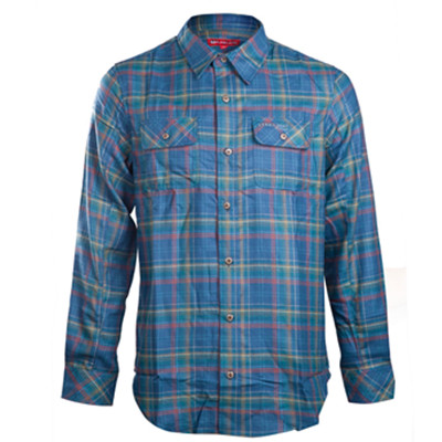 双色可选！Pureland普尔兰德男式晴羽格子衬衫GL2025