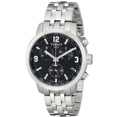 好货！Tissot 天梭PRC 200 三眼式瑞士石英男表