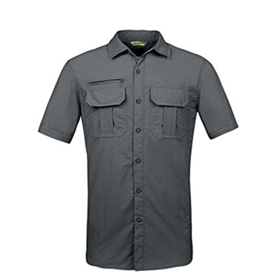 新低！RAX瑞行男式户外专业防紫外线速干短袖衬衫40-2A069