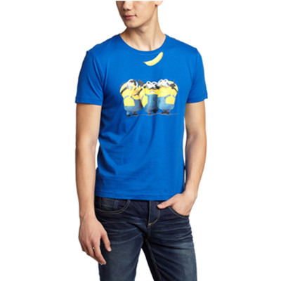 小黄人款！Minions小黄人BELLO CHINA男式短袖T恤