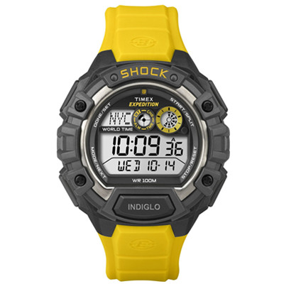 运动必备！TIMEX天美时SHOCK系列男士腕表T49974