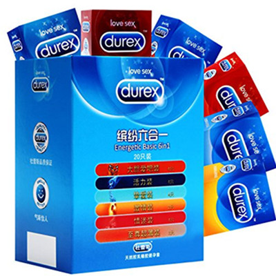 凑单好价！Durex杜蕾斯避孕套缤纷六合一20只装*3套