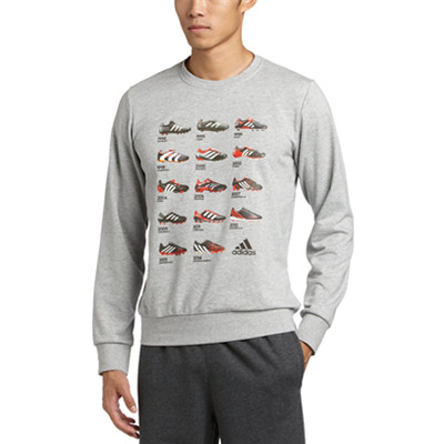 好价再来！adidas阿迪达斯PRED SWT COLLEC男式猎鹰针织套衫