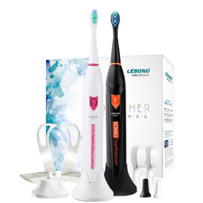 情侣专属！LEBOND力博得声波牙刷命中注定礼盒（2只装）