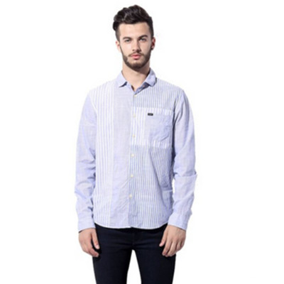 应季款式！Lee 男式 长袖休闲衬衫