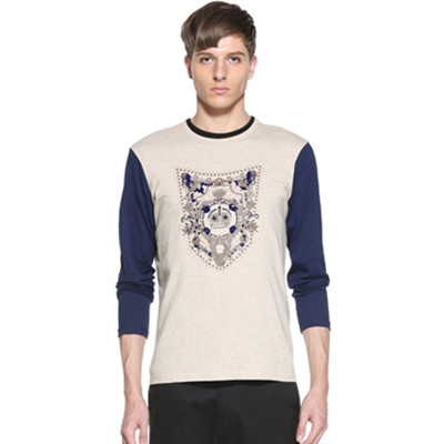 秋季潮服！Trendiano男式圆领长袖T恤3134020270043