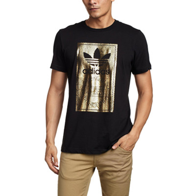 全网好价！阿迪达斯三叶草男式FASHION短袖上衣AB9603