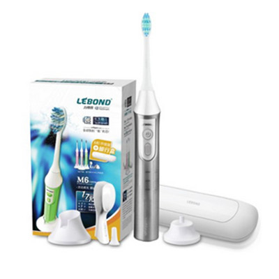 近期好价！Lebond力博得 M6升级版声波电动牙刷(云母灰 含便携盒)