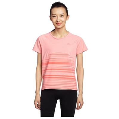 透气清爽！adidas 阿迪达斯 女式 YOGA 短袖