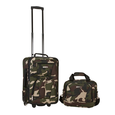 两件特惠！Rockland中性登机箱19寸拉杆箱+14寸手提袋F102