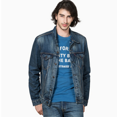 价格合适！李维斯男士水洗牛仔夹克72334-0140