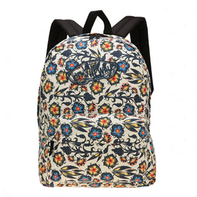 花卉印花！VANS 珊瑚印花女款背包VN-0NZ0G6B