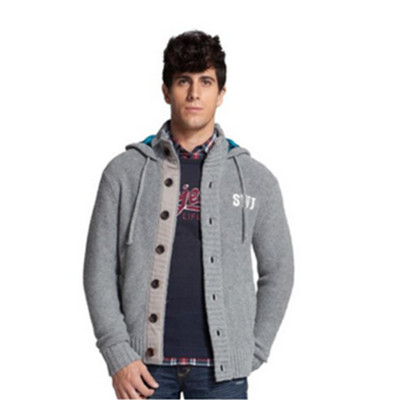 历史新低！SWJEANS 七匹狼 男式 毛衣开衫 171170202501