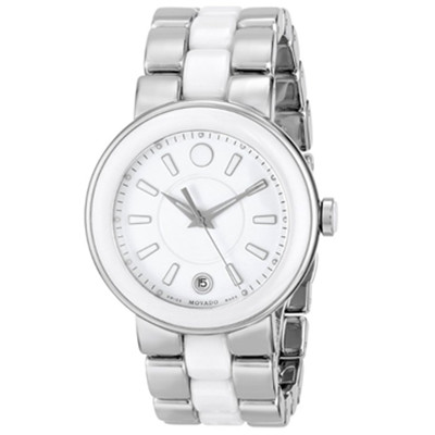 陶瓷表盘！摩凡陀Movado 0606539 Cerena石英女表