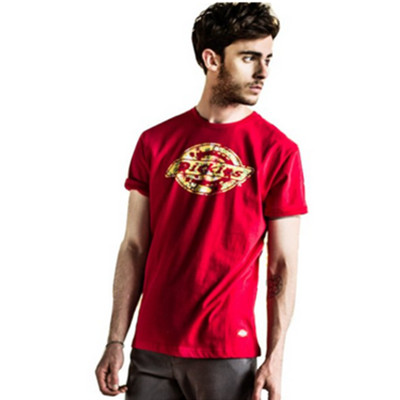 经典款！Dickies男式印花短袖T恤152M30WD05