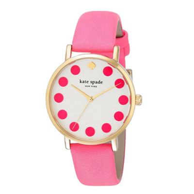 粉色点点！kate spade 1YRU0770 女款时尚手表