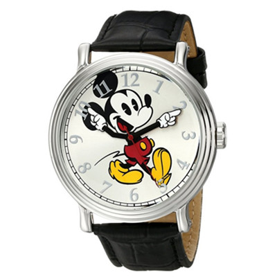 童心未泯！迪士尼Disney W001868 米老鼠男士石英手表