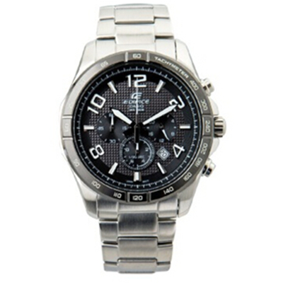 低价！卡西欧手表赛车钢链石英男表EFR-516D-1A7