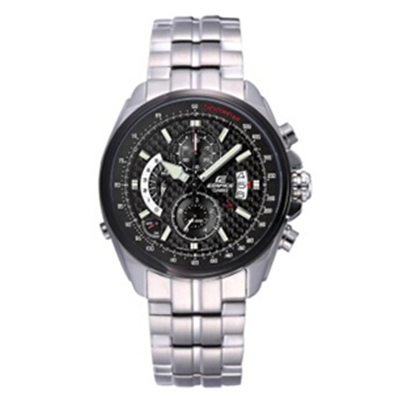 好价!卡西欧手表 碳纤维三眼石英男表EFR-501SP-1A