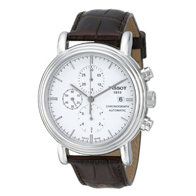 雅致！天梭Tissot T068.427.16.011.00 自动机械男表