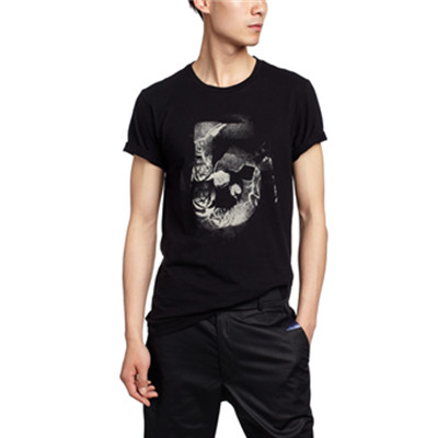 新低！5CM男式针织休闲T恤5CXTEBM2070