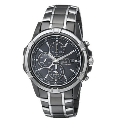 四折精致好表！精工 SEIKO SSC143 光动能男表