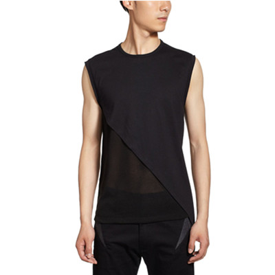 近期好价！5CM男式针织背心5CXTKFM2056