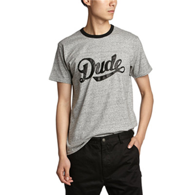 字母印花！i.t izzue男式针织T恤IZXTEIN1143