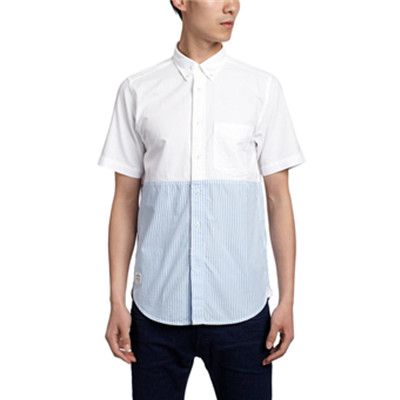 近期好价！i.t chocoolate男式短袖衬衫B1XSTCC8305