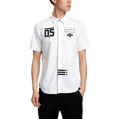 简约！i.t 5CM男式短袖衬衫5CXSTBM1088