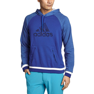 应季！阿迪达斯 男式 AUTHENTIC HOOD 连帽套头衫