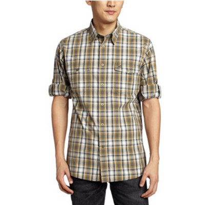 秋季单品！骆驼动感 男式 长袖休闲衬衫 13113052L0