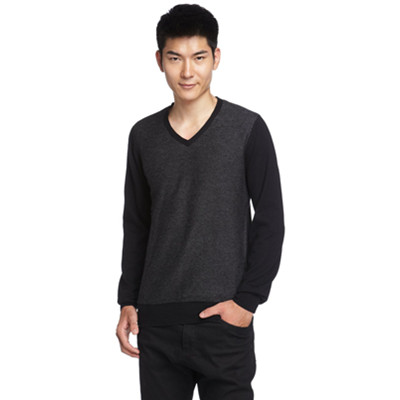 秋季新品！Esprit埃斯普利特男士针织套头衫JD3322F