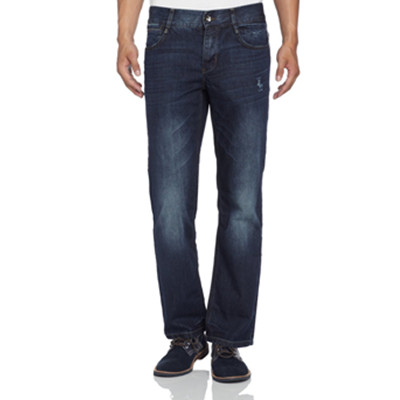 白菜价！Esprit旗下edc男士舒适纯棉牛仔长裤KD5C81F3