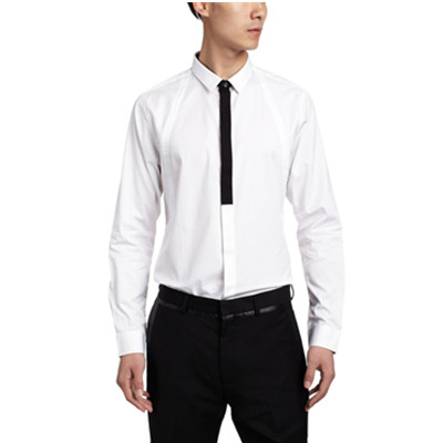 经典修身！i.t 5CM男式长袖衬衫5CXSTSM1064