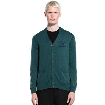 英伦风！Trendiano男式V领长袖薄款针织衫3123030790500