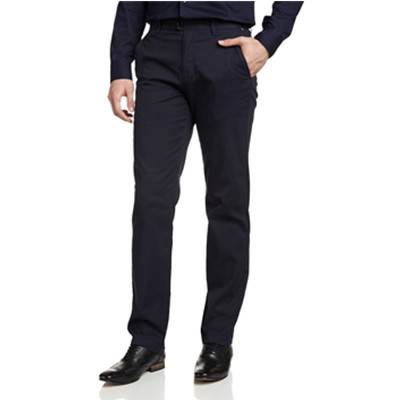 修身款！Nautica诺帝卡男式经典修身版休闲长裤PC33001TLEC