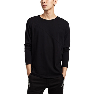 入秋款式！5CM男式长袖T恤5CXLTFM2119