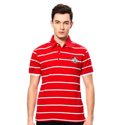 休闲百搭！Regatta Club男式翻领短袖T恤R312207