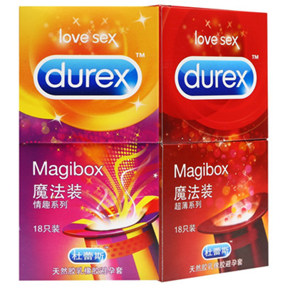 好价再来！Durex杜蕾斯避孕套魔法超薄系列18只+魔法情趣系列18只
