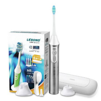 近期好价！Lebond力博得 M6升级版声波电动牙刷(云母灰 含便携盒)